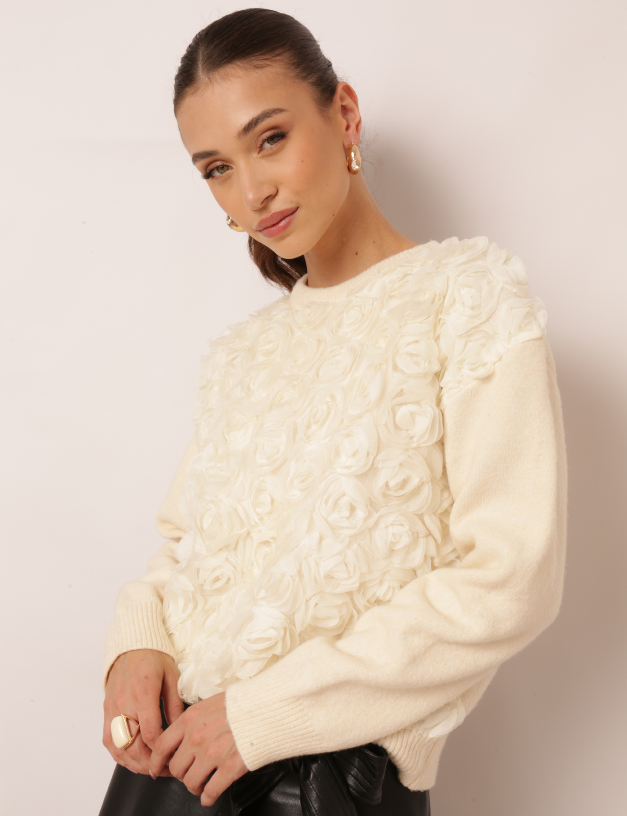 BLUSA TRICOT CLARICE OFF WHITE