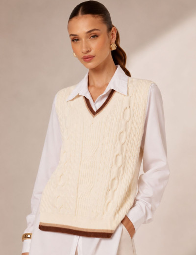 CAMISÃO COM COMPOSÊ MELANIE OFF WHITE