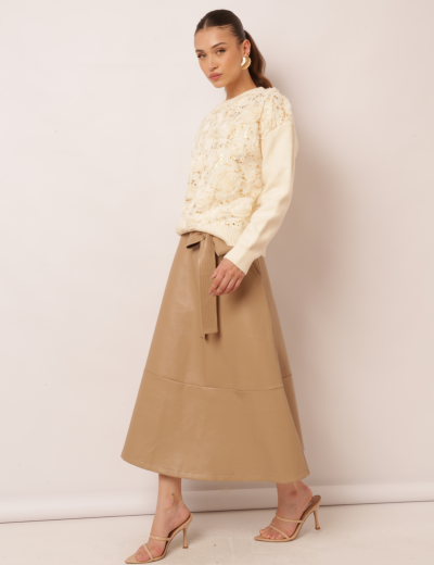 BLUSA FLORES ANA JULIA OFF WHITE