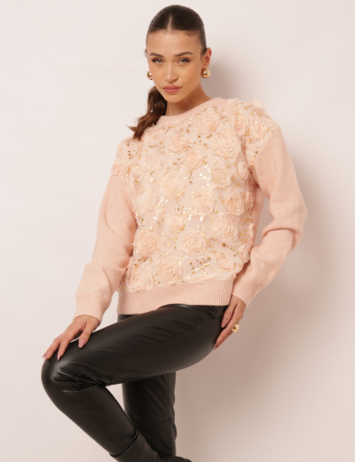 BLUSA FLORES ANA JULIA ROSA