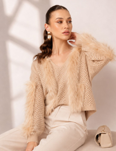 BLUSA TRICOT ATENA CÁQUI
