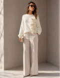 BLUSA FLORES FLORENCE OFF WHITE