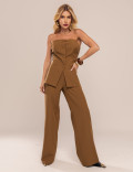 CONJUNTO ALFAIATARIA TOMARA QUE CAI SURI CAQUI