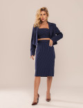 CONJUNTO 3 PEÇAS ALFAIATARIA TYLA AZUL MARINHO