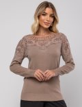 BLUSA MODAL COM APLICAÇÃO ANA LIZ CAQUI