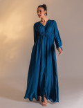 VESTIDO LONGO MIRELLA AZUL