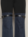 Calça Recortes Jeans Madison Preto
