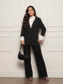 Blazer Desconstruído Camisa Amanda Preto