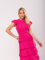 Vestido Laise Babados Miriam Rosa