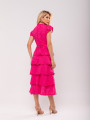 Vestido Laise Babados Miriam Rosa