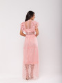 Vestido Renda Poá Nina Rosa