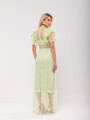 Vestido Renda Poá Nina Verde