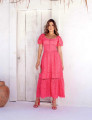 Vestido Laise Botões Lara Pink