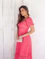 Vestido Laise Botões Lara Pink
