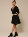 Conjunto Linho Amarração Lívia Preto