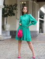 Vestido Chemise Babados Sarah Verde