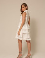 Vestido Chemise Sem Manga Lorena Off