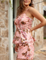 Conjunto Estampado Floral Clara Rosa