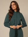 Conjunto Camisa Saia Ayla Verde