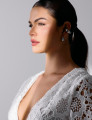 Vestido Renda Guipir Claire Off White