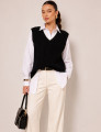CAMISÃO COM COMPOSÊ MELANIE PRETO