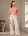BLUSA OMBRO A OMBRO ZOE ROSA