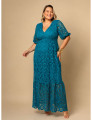VESTIDO HELENA PLUS AZUL