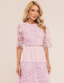 VESTIDO LONGO EM RENDA EMMA LAVANDA