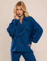 CONJUNTO CAMISA OVERSIZED ZURI AZUL