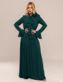 VESTIDO CREPE BELLE VERDE