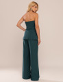 CONJUNTO ALFAIATARIA TOMARA QUE CAI SURI VERDE