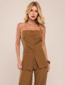 CONJUNTO ALFAIATARIA TOMARA QUE CAI SURI CAQUI
