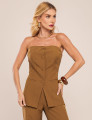 CONJUNTO ALFAIATARIA TOMARA QUE CAI SURI CAQUI