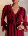 VESTIDO CURTO JULIANA VINHO
