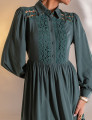VESTIDO CURTO GUIPIR ISADORA VERDE