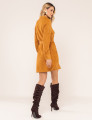 CHEMISE SUEDE STELLA CARAMELO