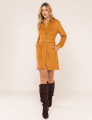 CHEMISE SUEDE STELLA CARAMELO