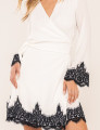 VESTIDO TRANSPASSADO ELENA OFF WHITE