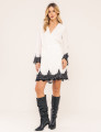 VESTIDO TRANSPASSADO ELENA OFF WHITE