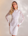 VESTIDO RENDA ESTEFANY OFF WHITE