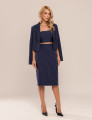 CONJUNTO 3 PEÇAS ALFAIATARIA TYLA AZUL MARINHO