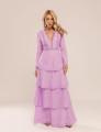 VESTIDO LONGO LAISE PÉROLA LAVANDA