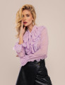 CAMISA BABADOS NOIR LAVANDA