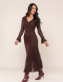 VESTIDO EM RENDA SABRINA CAFÉ