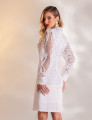 VESTIDO RENDA ESTEFANY OFF WHITE