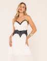 VESTIDO DE ALÇA ISABELA OFF WHITE