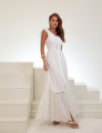 Vestido Laise Botões Cibele Off White