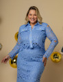 CONJUNTO RENDA FLORAL ABIGAIL PLUS AZUL