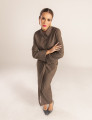 CONJUNTO ALFAIATARIA NARI MARROM
