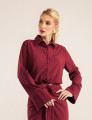 CONJUNTO ALFAIATARIA NARI VINHO
